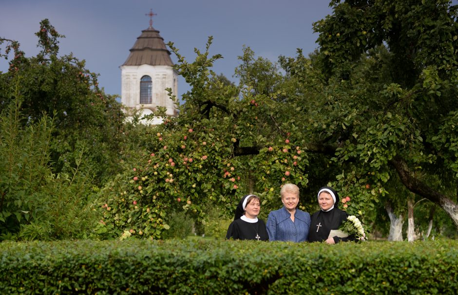 Prezidentė apsilankė Pažaislio vienuolyne