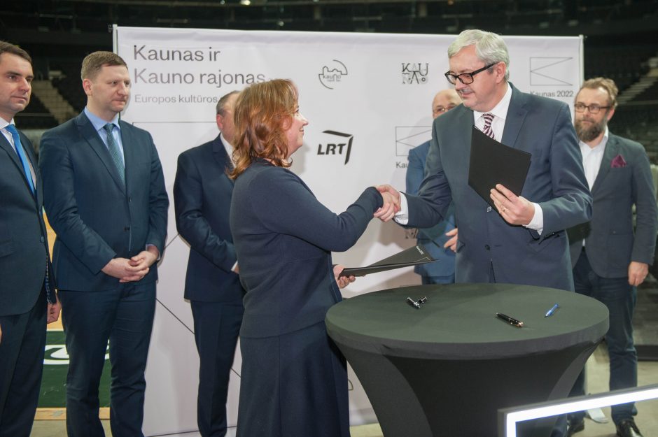 „Kaunas 2022“ ir LRT pasirašė bendradarbiavimo sutartį