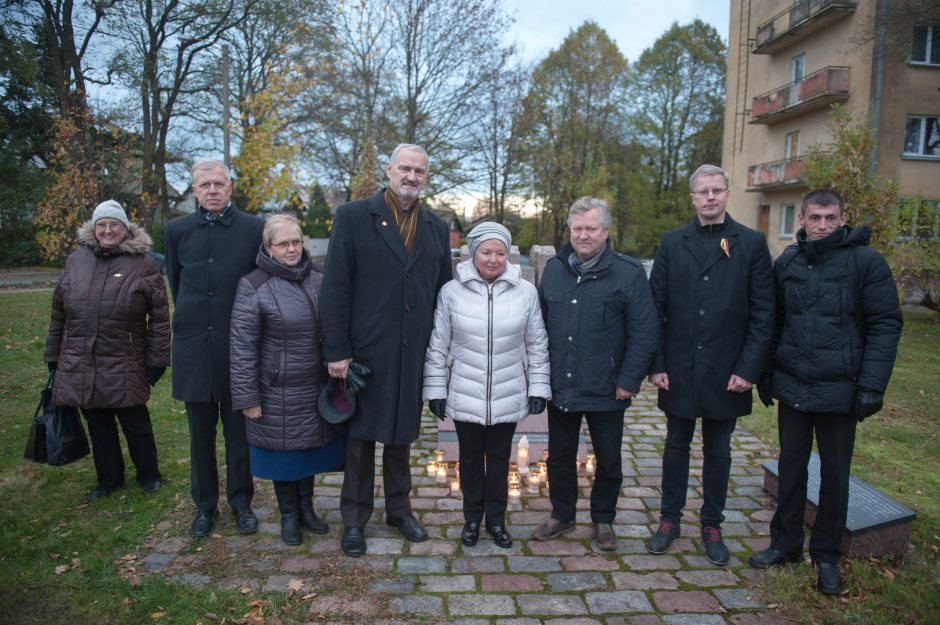 Kauniečiai rinkosi pagerbti Lietuvos partizanus