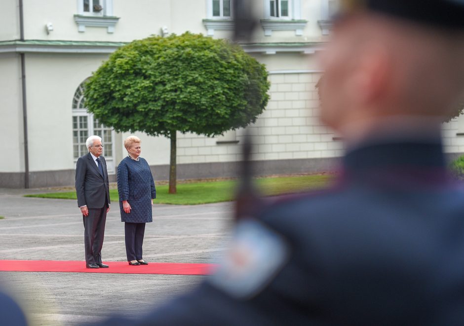 Lietuvoje vieši Italijos prezidentas