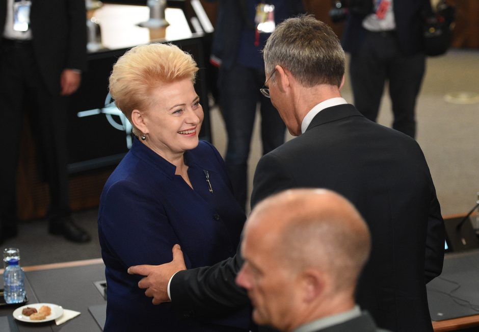 D. Grybauskaitė: D. Trumpo „pozityvioji agresija“ suveikė