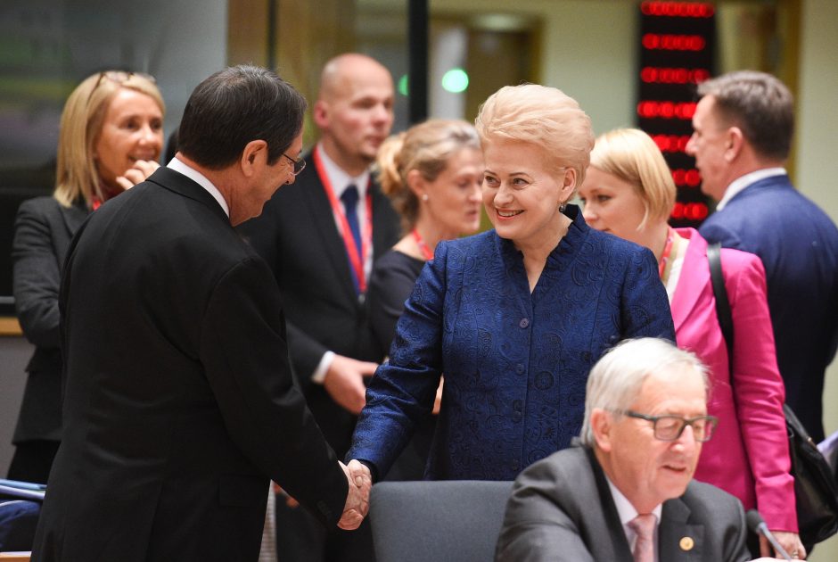 D. Grybauskaitė: pabėgėlių kvotų sistema – ne iki galo efektyvi