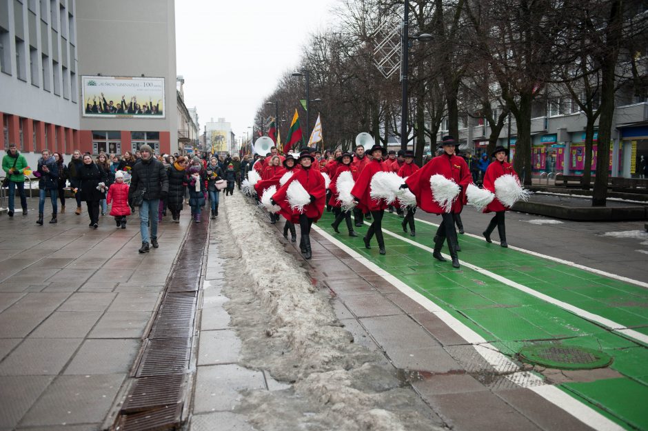  Kaunas švenčia Kovo 11-ąją