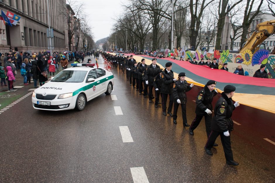  Kaunas švenčia Kovo 11-ąją