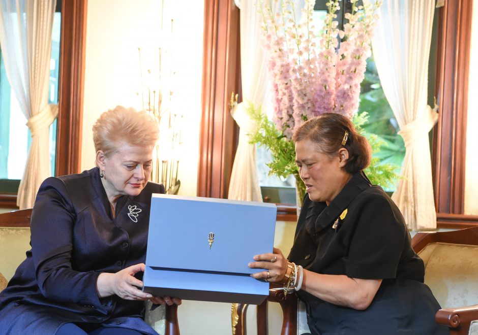 D. Grybauskaitė: ryšiai su Tailandu atveria plačias galimybes