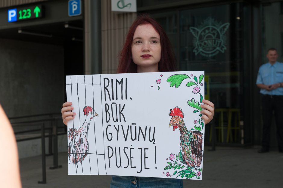 Vištų gynėjų protestas Kaune