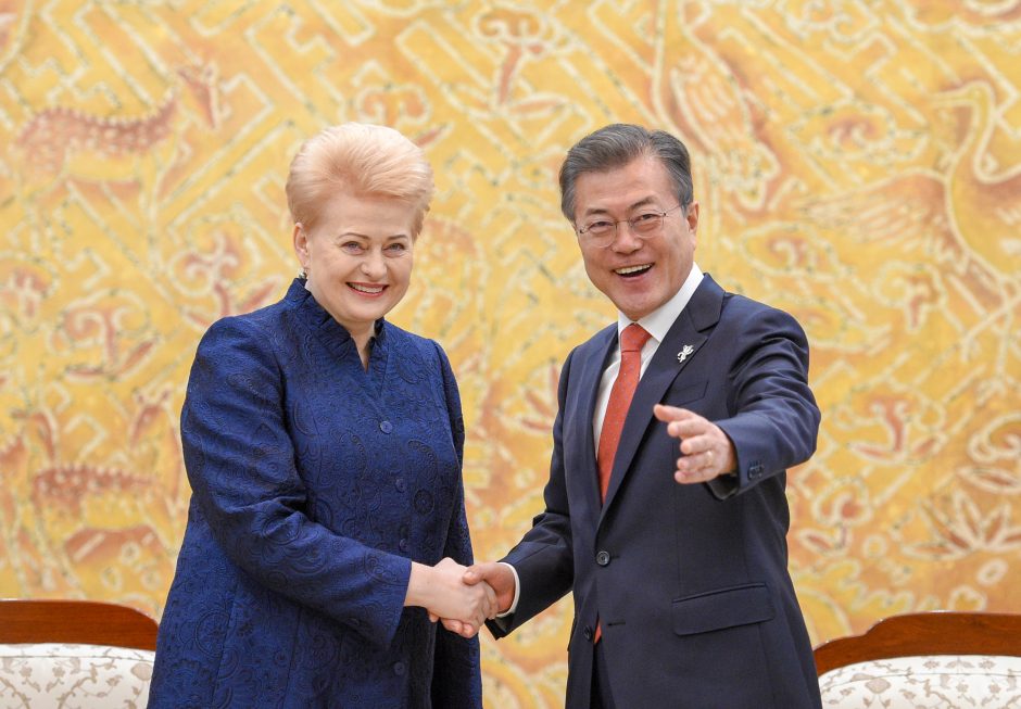 D. Grybauskaitės vizitas Pietų Korėjoje