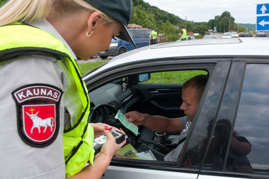 Policijos reidas Kaune: kas įkliuvo?