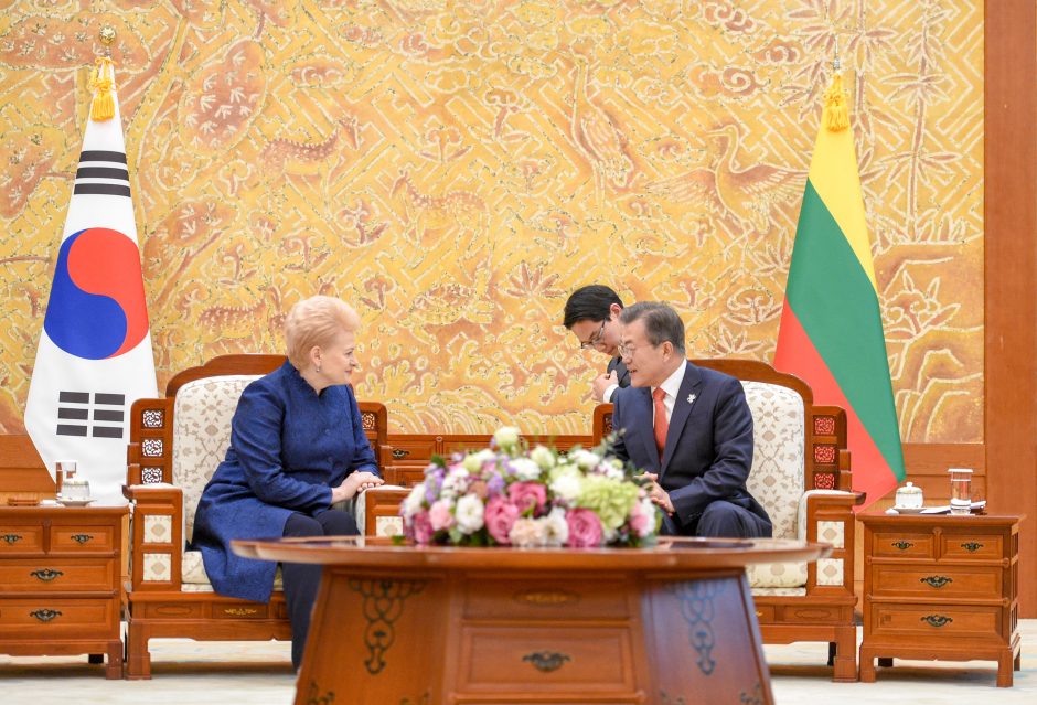 D. Grybauskaitės vizitas Pietų Korėjoje
