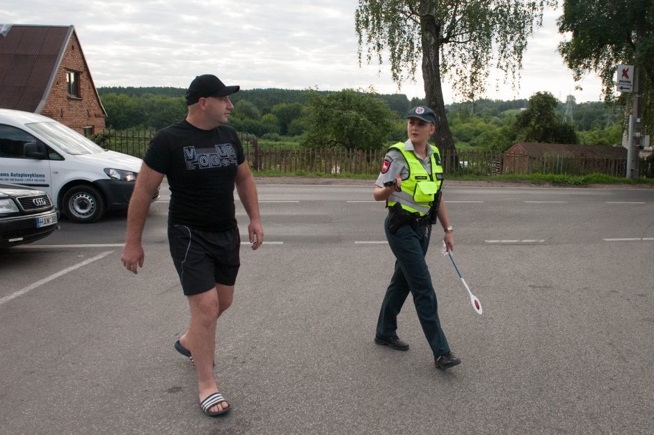 Policijos reidas Kaune: kas įkliuvo?