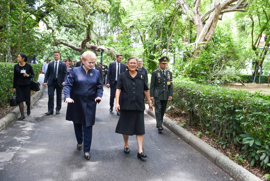 D. Grybauskaitė: ryšiai su Tailandu atveria plačias galimybes