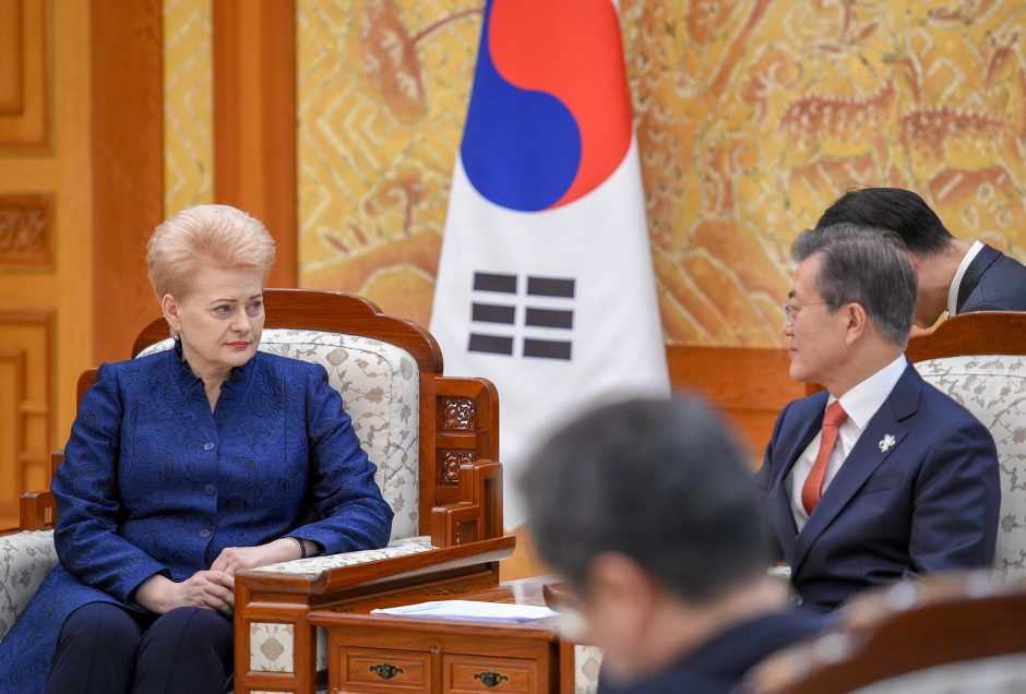 D. Grybauskaitės vizitas Pietų Korėjoje