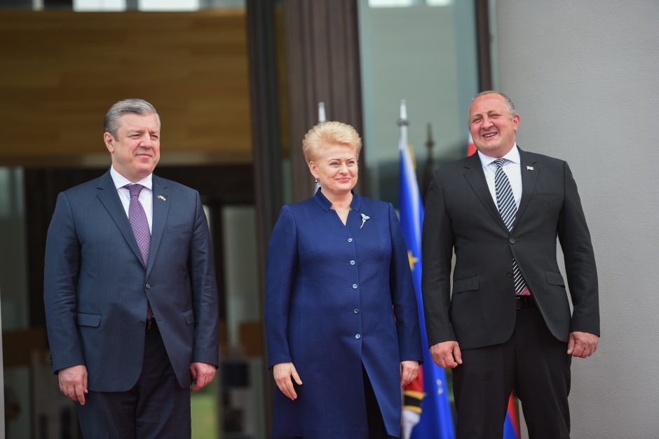 D. Grybauskaitė kartvelų kalba sveikino Sakartvelo žmones