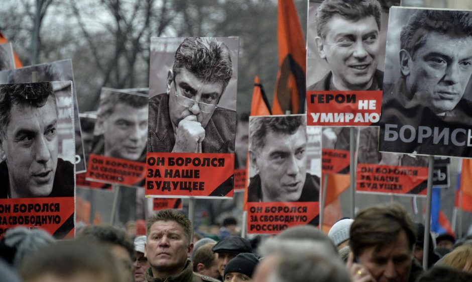 Eitynės Rusijoje B. Nemcovui atminti