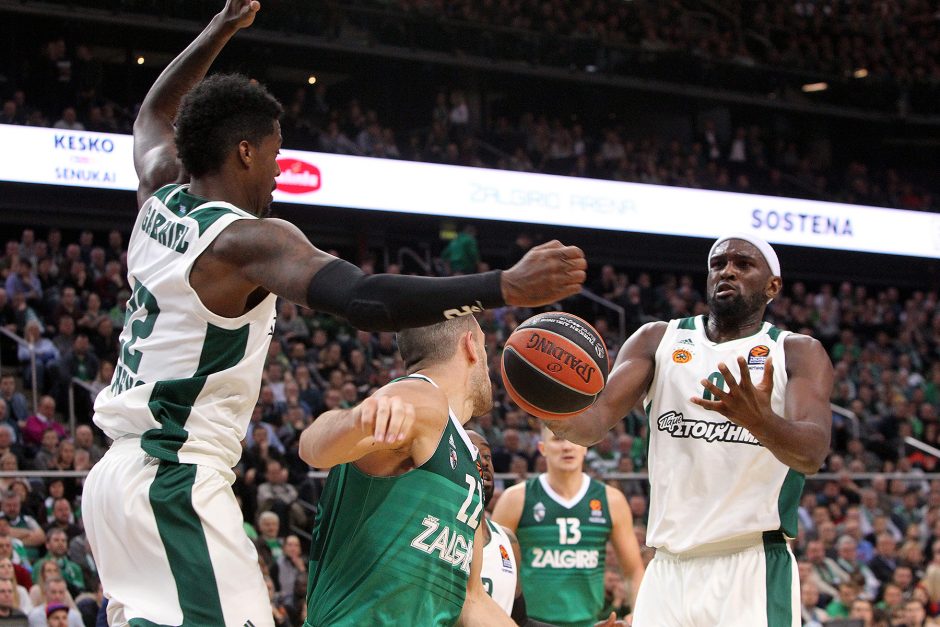 Eurolyga: „Žalgiris“ – „Panathinaikos“ 80:74