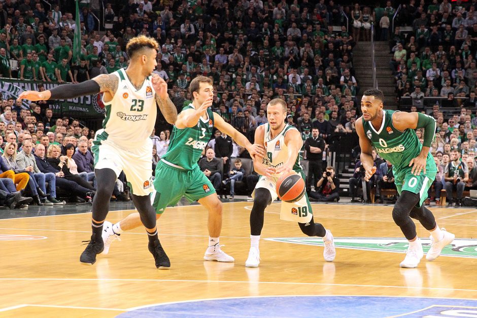 Eurolyga: „Žalgiris“ – „Panathinaikos“ 80:74