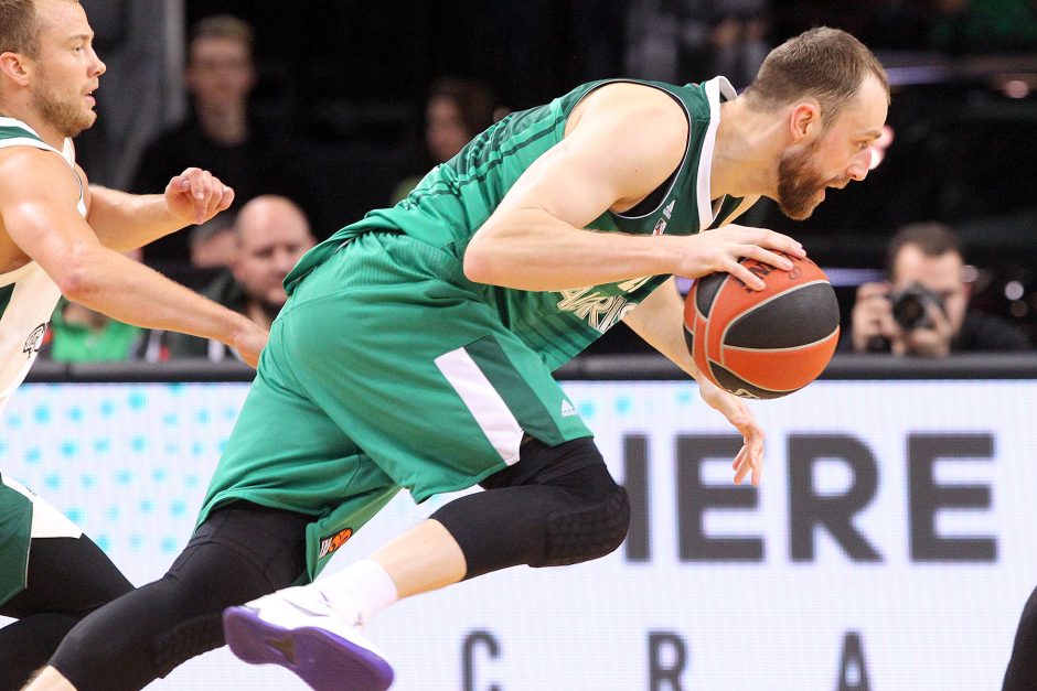 Eurolyga: „Žalgiris“ – „Panathinaikos“ 80:74