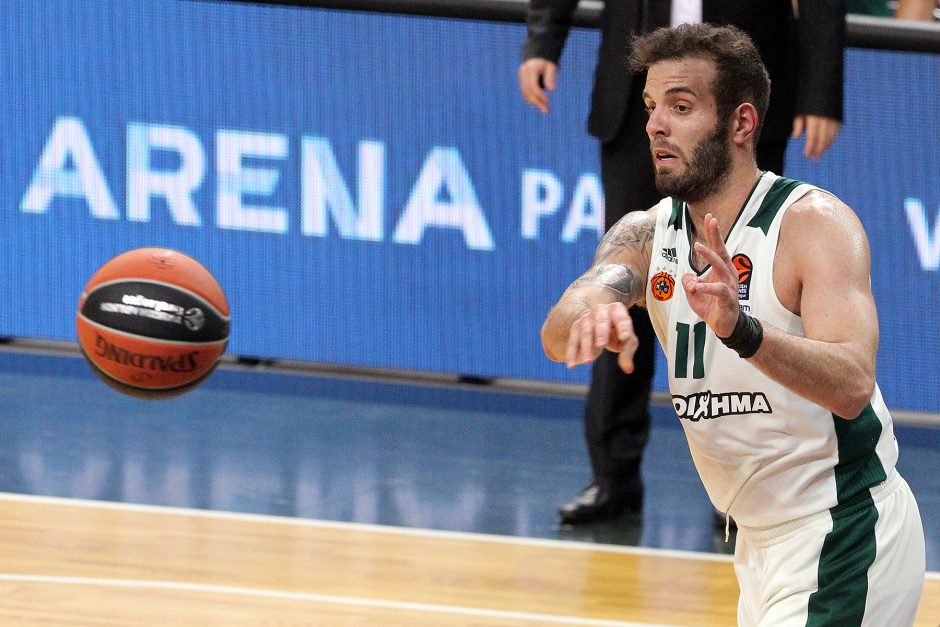 Eurolyga: „Žalgiris“ – „Panathinaikos“ 80:74