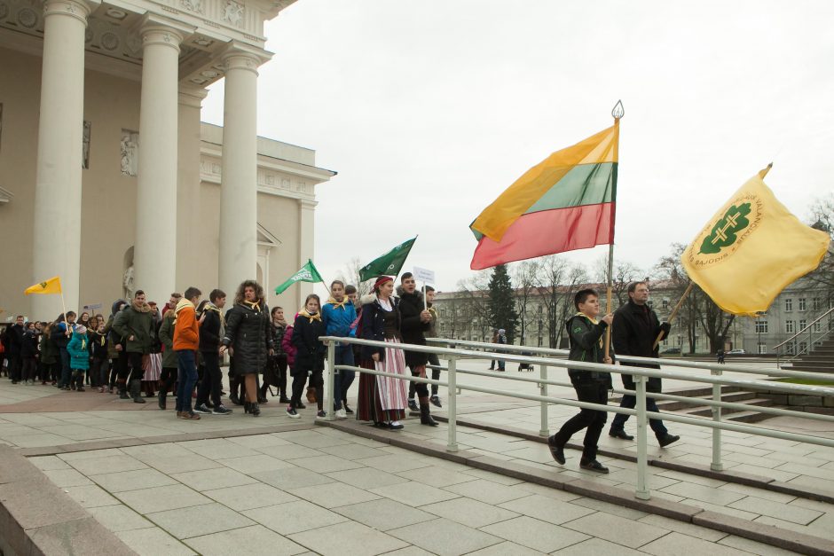 Į sąskrydį susirinko Lietuvos valančiukai