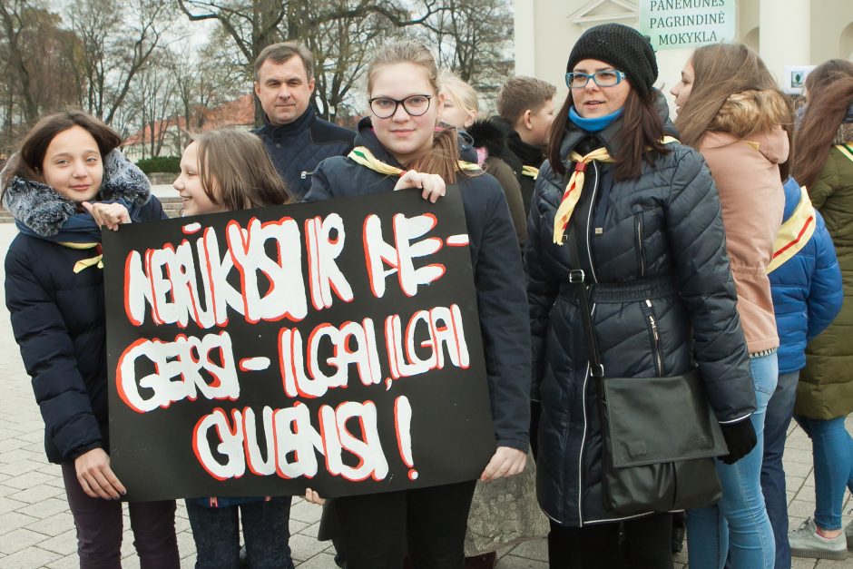 Vilniuje į sąskrydį susirinko Lietuvos valančiukai