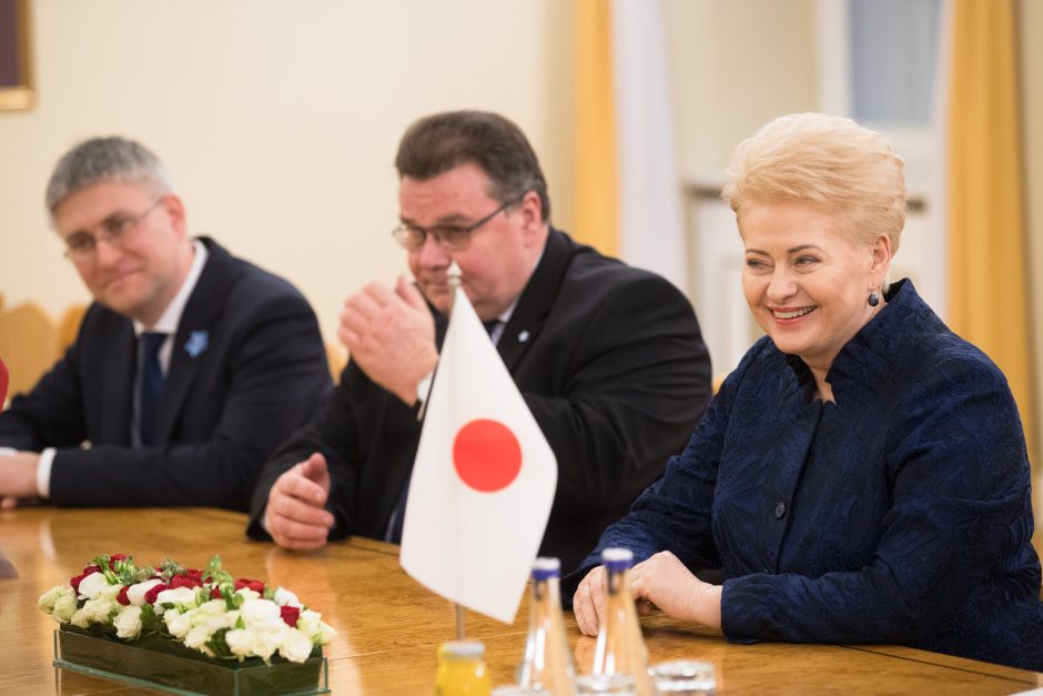 Prezidentė: gimsta naujas Baltijos šalių ir Japonijos bendradarbiavimo formatas