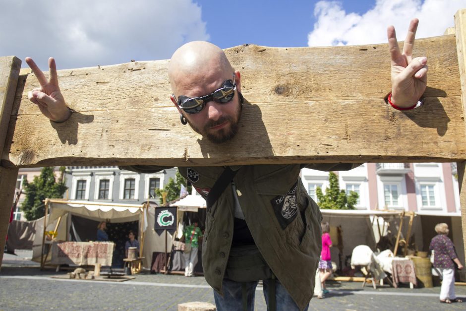 Vilniuje šurmuliuoja Šv. Baltramiejaus amatų mugė