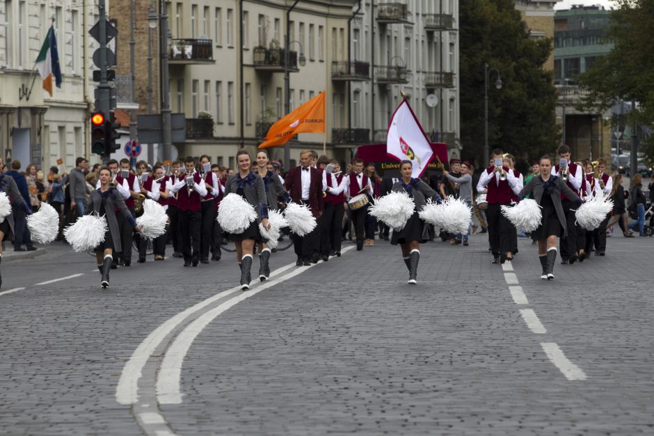 VU studentų eisena