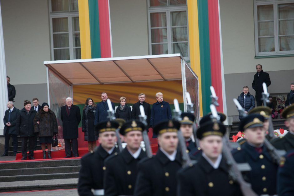 Baltijos valstybių vėliavų pakėlimo ceremonija