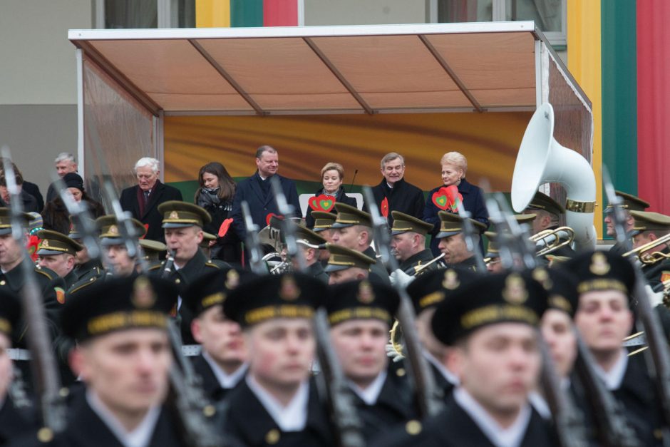 Baltijos valstybių vėliavų pakėlimo ceremonija