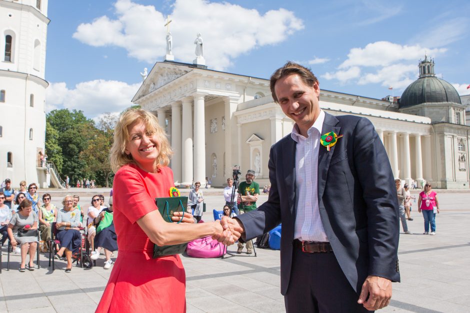 Dainų šventės spaudos konferencija