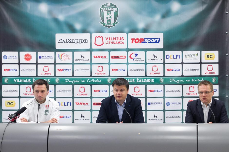 Vilniaus „Žalgiris“ pristatė artėjančio sezono planus