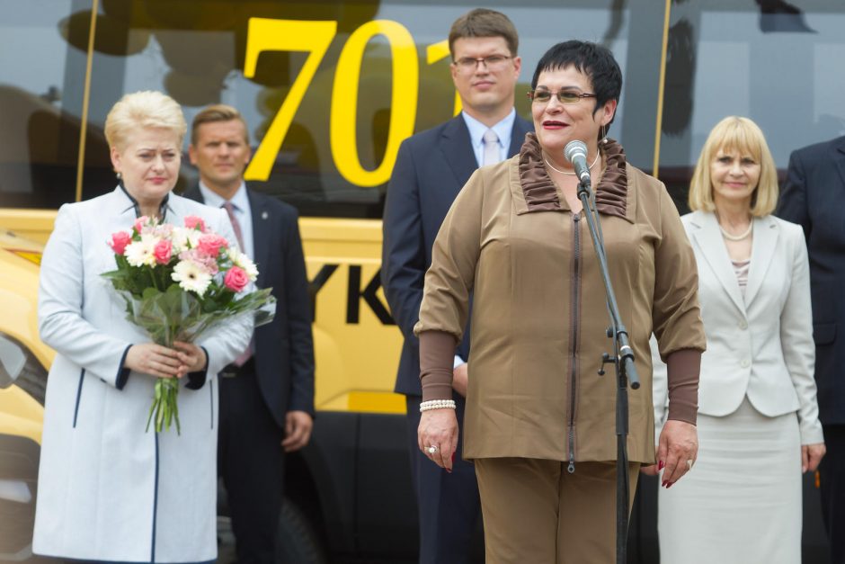 Mokyklas pasieks nauji autobusiukai