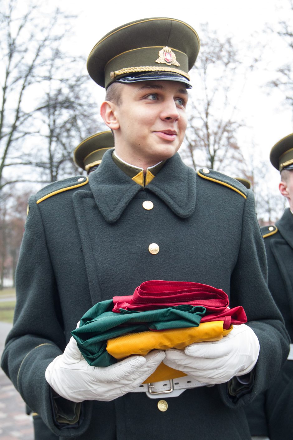 Vėliavos dieną Gedimino bokšte iškelta trispalvė