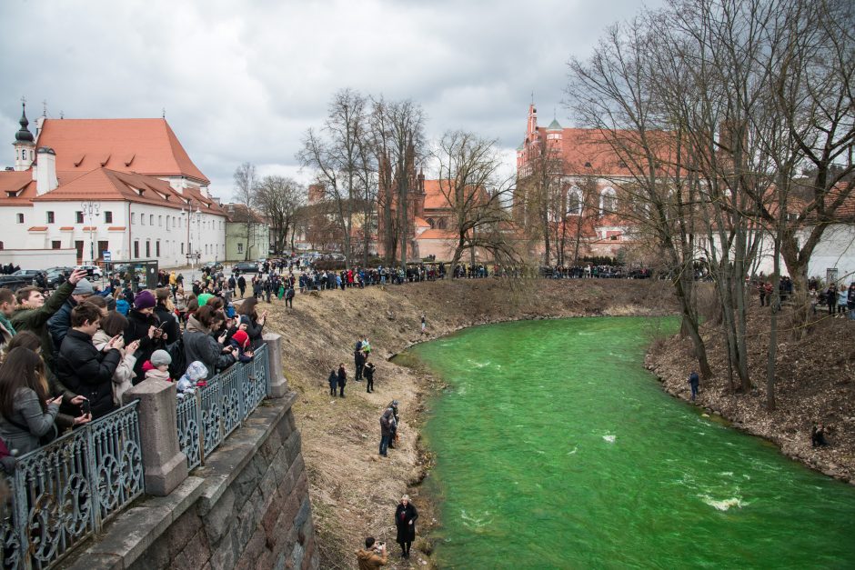 Vilniečiai šventė šv. Patriko dieną