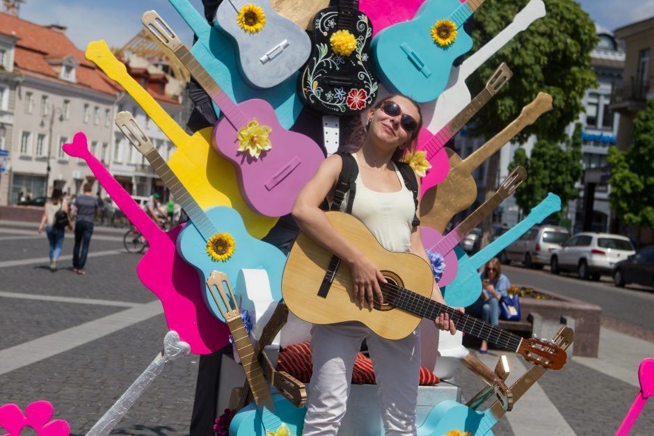 Nuo liaudies muzikos iki robotų: taip Vilnius šventė Gatvės muzikos dieną
