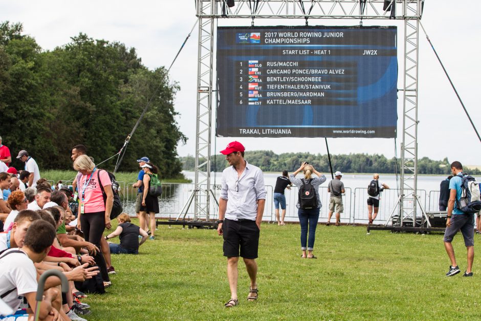 Pasaulio jaunių irklavimo čempionate – trys lietuvių šuoliai į ketvirtfinalį