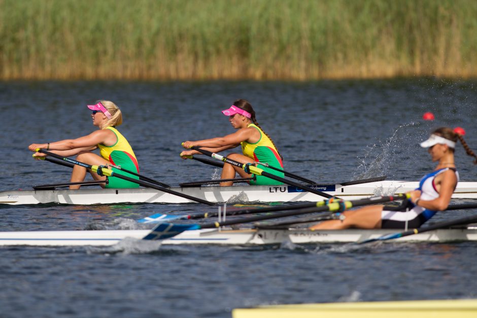 Pasaulio jaunių irklavimo čempionate – trys lietuvių šuoliai į ketvirtfinalį