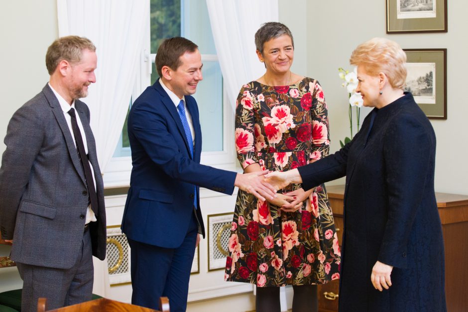 D. Grybauskaitė: „Gazprom“ turėtų kompensuoti Lietuvai už brangias dujas