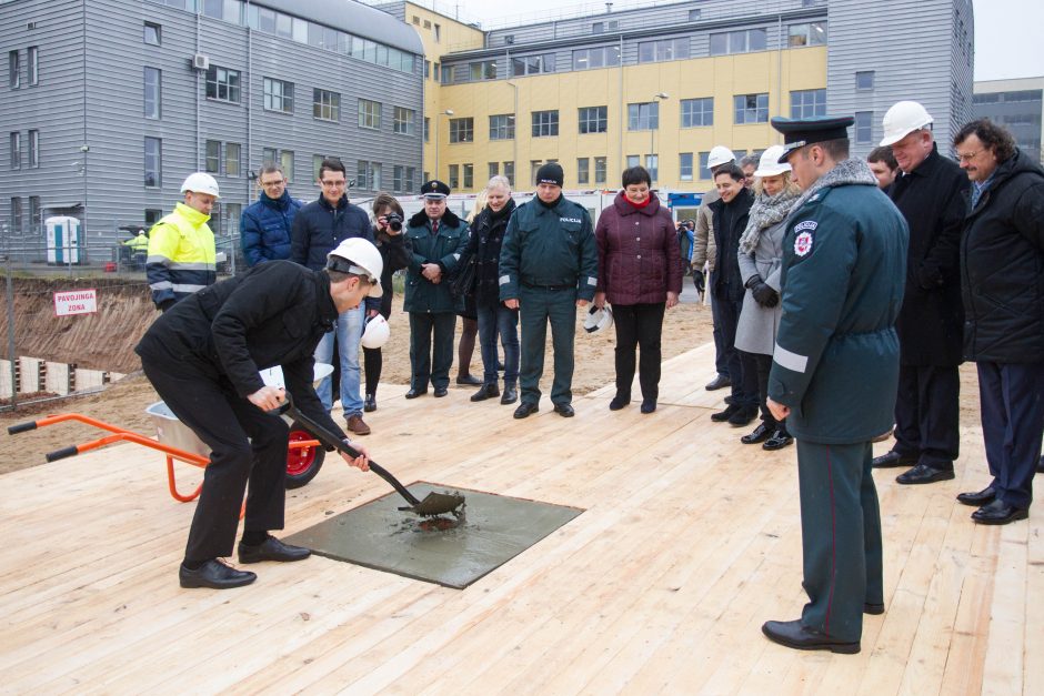 Vilniuje pradedamos naujos areštinės ir komisariato statybos