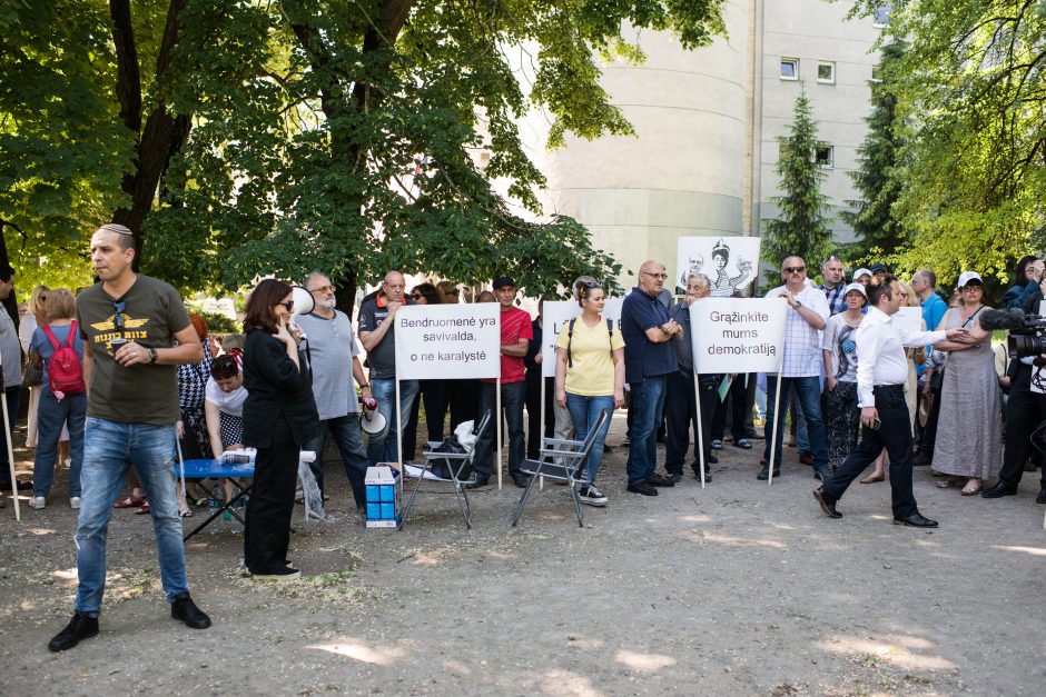 Lietuvos žydų bendruomenę skaldo konfliktas