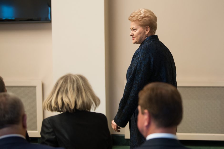 Lietuvos ambasadoriai susirinko Prezidentūroje