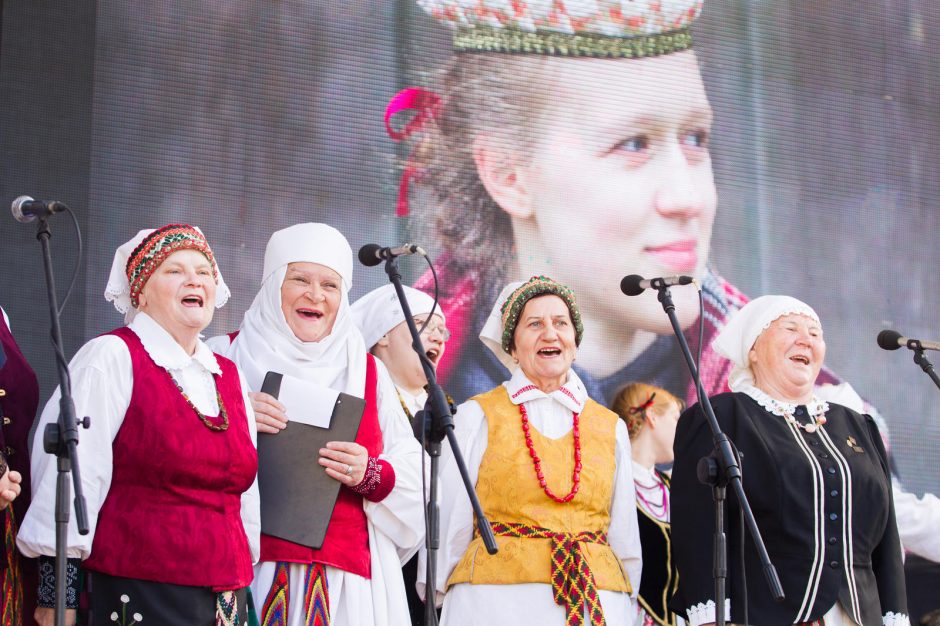 Sostinėje atidarytas festivalis “Skamba skamba kankliai”.