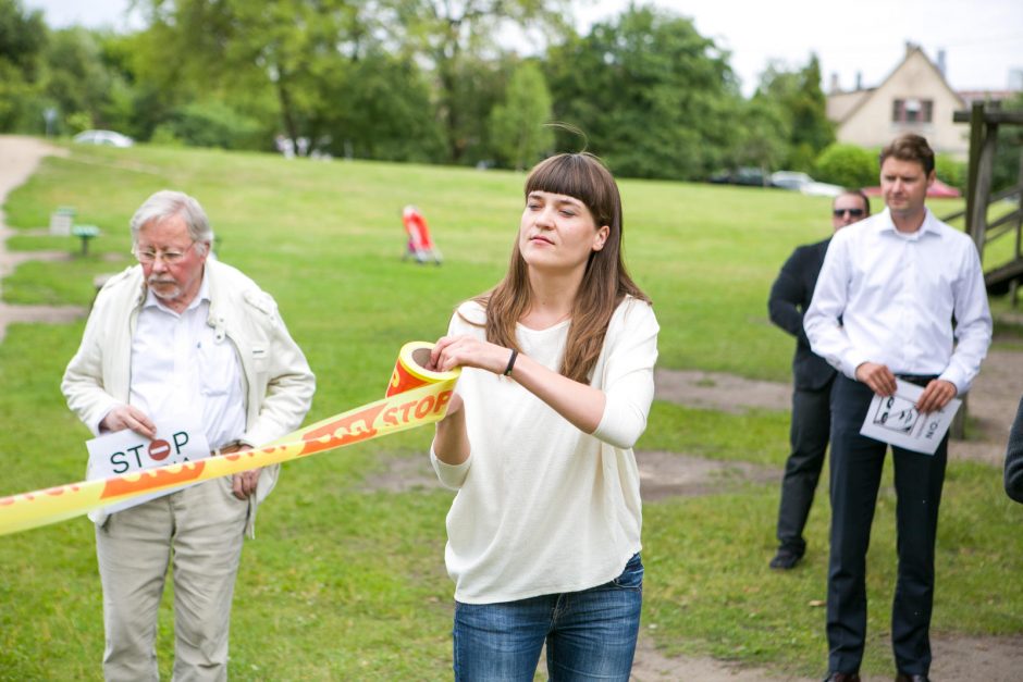 Prie Rusijos ambasados – protestas dėl Rusijos veiksmų Gruzijoje