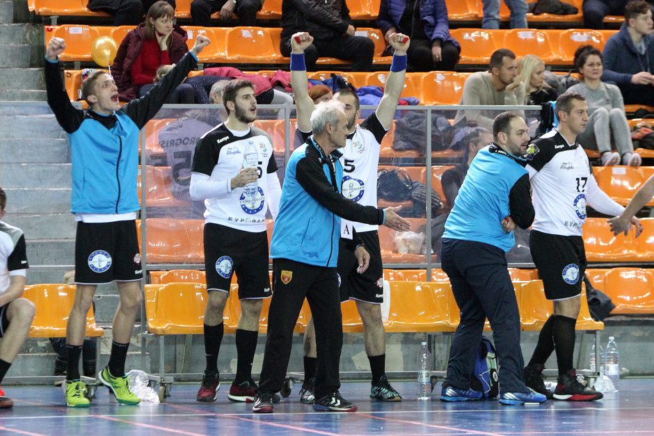 EHF Challenge Cup: „Granitas“ – „Rabotnik“ 23:29