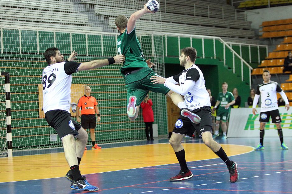 EHF Challenge Cup: „Granitas“ – „Rabotnik“ 23:29