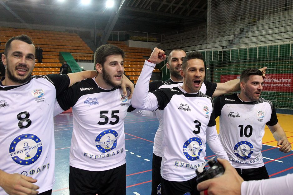 EHF Challenge Cup: „Granitas“ – „Rabotnik“ 23:29