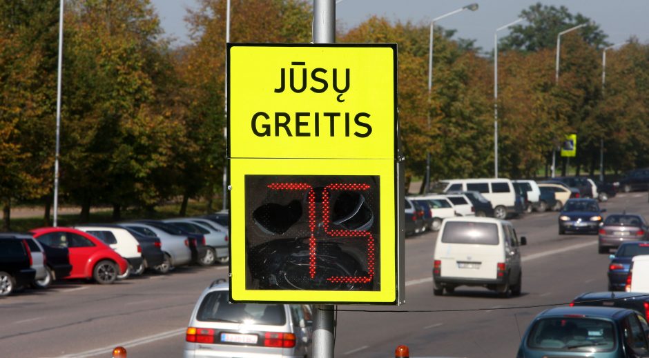 Didesnis greitis. Ar metas įteisinti?