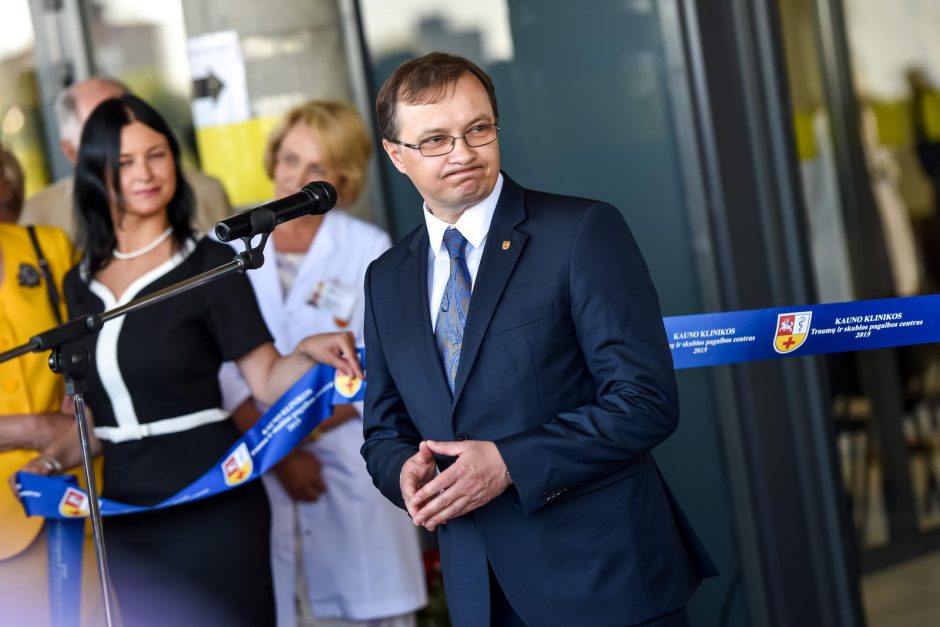 Kauno klinikose atidarytas itin modernus Skubios pagalbos centras