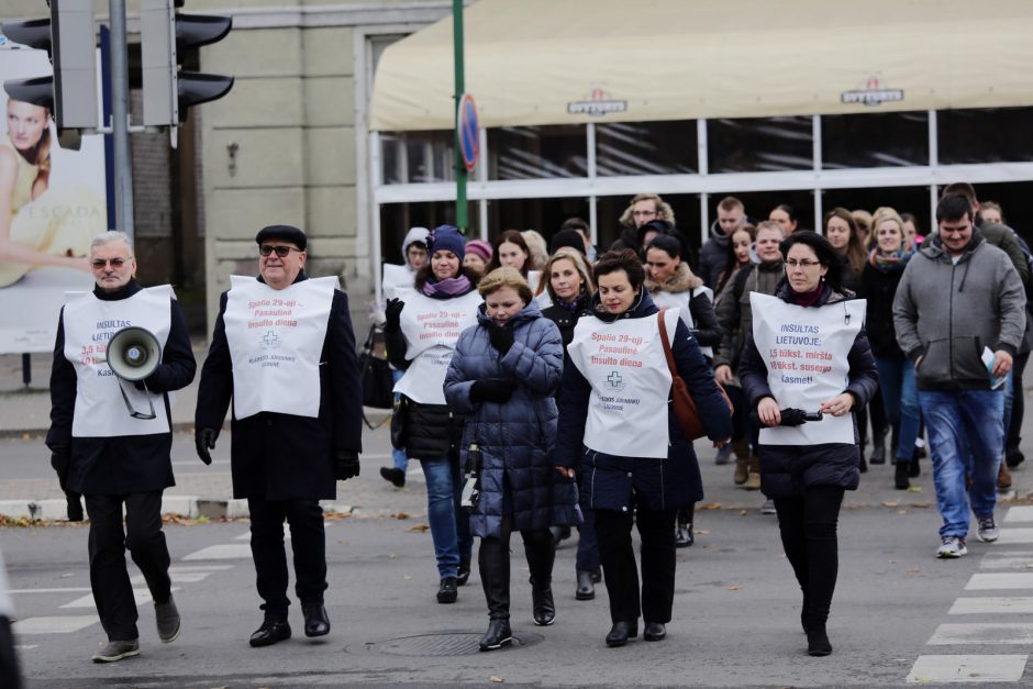 Kilo į žygį prieš insultą