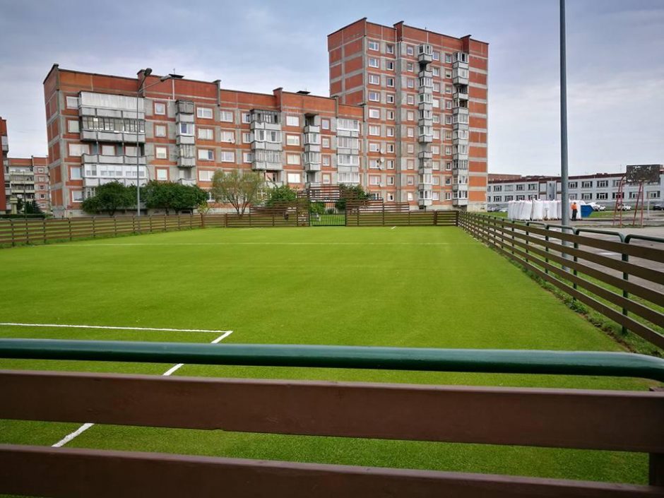 Mokyklų stadionams – solidžios sumos